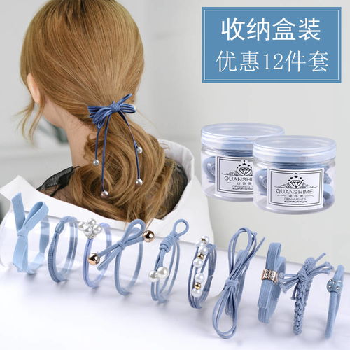 發(fā)圈新風尚 當小豬頭繩邂逅橡皮筋，韓式簡約引領小清新美學
